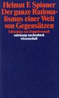 Buchcover Der ganze Rationalismus einer Welt von Gegensätzen