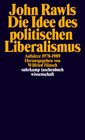 Buchcover Die Idee des politischen Liberalismus