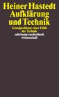 Buchcover Aufklärung und Technik