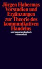 Buchcover Vorstudien und Ergänzungen zur Theorie des kommunikativen Handelns