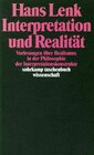 Buchcover Interpretation und Realität