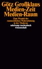 Buchcover Medien-Zeit, Medien-Raum