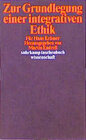 Buchcover Zur Grundlegung einer integrativen Ethik