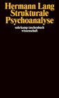 Buchcover Strukturale Psychoanalyse