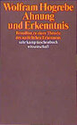 Buchcover Ahnung und Erkenntnis