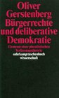 Buchcover Bürgerrechte und deliberative Demokratie