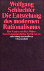 Buchcover Die Entstehung des modernen Rationalismus