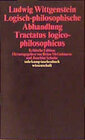 Buchcover Logisch-philosophische Abhandlung. Tractatus logico-philosophicus