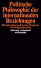 Buchcover Politische Philosophie der internationalen Beziehungen