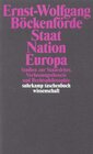 Buchcover Staat, Nation, Europa
