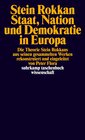Buchcover Staat, Nation und Demokratie in Europa