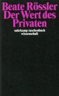 Buchcover Der Wert des Privaten