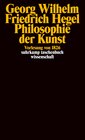 Buchcover Philosophie der Kunst