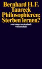 Buchcover Philosophieren: Sterben lernen?