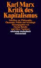 Buchcover Kritik des Kapitalismus