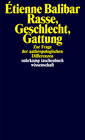 Buchcover Rasse, Geschlecht, Gattung