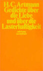 Buchcover Gedichte über die Liebe und über die Lasterhaftigkeit