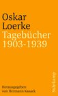 Buchcover Tagebücher 1903-1939