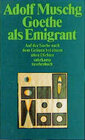 Buchcover Goethe als Emigrant