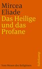 Buchcover Das Heilige und das Profane