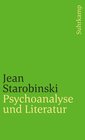 Buchcover Psychoanalyse und Literatur