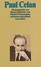 Buchcover Paul Celan