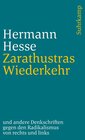 Buchcover Zarathustras Wiederkehr