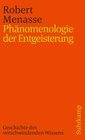 Buchcover Phänomenologie der Entgeisterung
