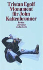 Buchcover Monument für John Kaltenbrunner