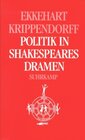 Buchcover Politik in Shakespeares Dramen