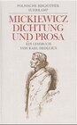 Buchcover Dichtung und Prosa