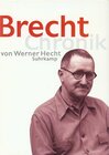 Buchcover Brecht Chronik 1898–1956