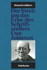Buchcover Der Streit um das Erbe des Schriftstellers Uwe Johnson