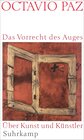 Buchcover Das Vorrecht des Auges