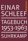 Buchcover Tagebuch 1953 – 1963. Sangerhausen
