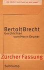 Buchcover Geschichten vom Herrn Keuner