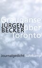 Buchcover Graugänse über Toronto