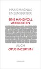 Buchcover Eine Handvoll Anekdoten