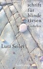 Buchcover schrift für blinde riesen