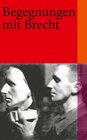 Buchcover Begegnungen mit Bertolt Brecht