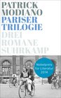 Buchcover Pariser Trilogie. Abendgesellschaft, Außenbezirke, Familienstammbuch