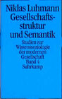 Buchcover Gesellschaftsstruktur und Semantik. Band 4