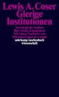 Buchcover Gierige Institutionen