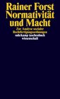 Buchcover Normativität und Macht