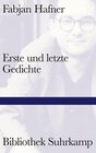 Buchcover Erste und letzte Gedichte