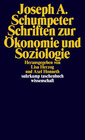 Buchcover Schriften zur Ökonomie und Soziologie