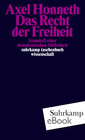 Buchcover Das Recht der Freiheit