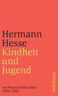 Buchcover Kindheit und Jugend vor Neunzehnhundert