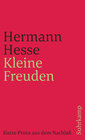 Buchcover Kleine Freuden