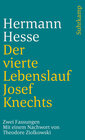 Buchcover Der vierte Lebenslauf Josef Knechts